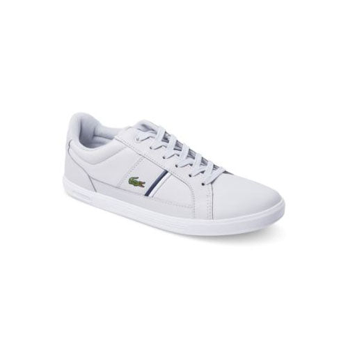 Lacoste Mens Europa 0120 1 Sneakers GrayWhite 11M